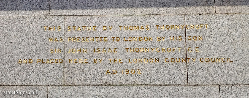 London - Boadicea and Her Daughters statue