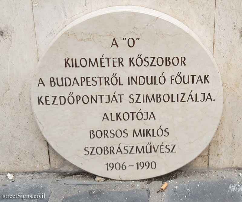 Budapest - Zero Kilometre Stone