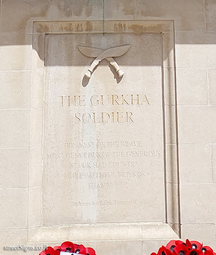 London - Gurkha Memorial
