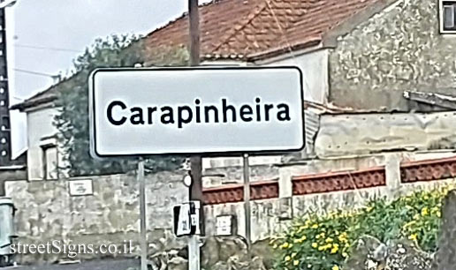 Carapinheira - the beginning of the jurisdiction of the city