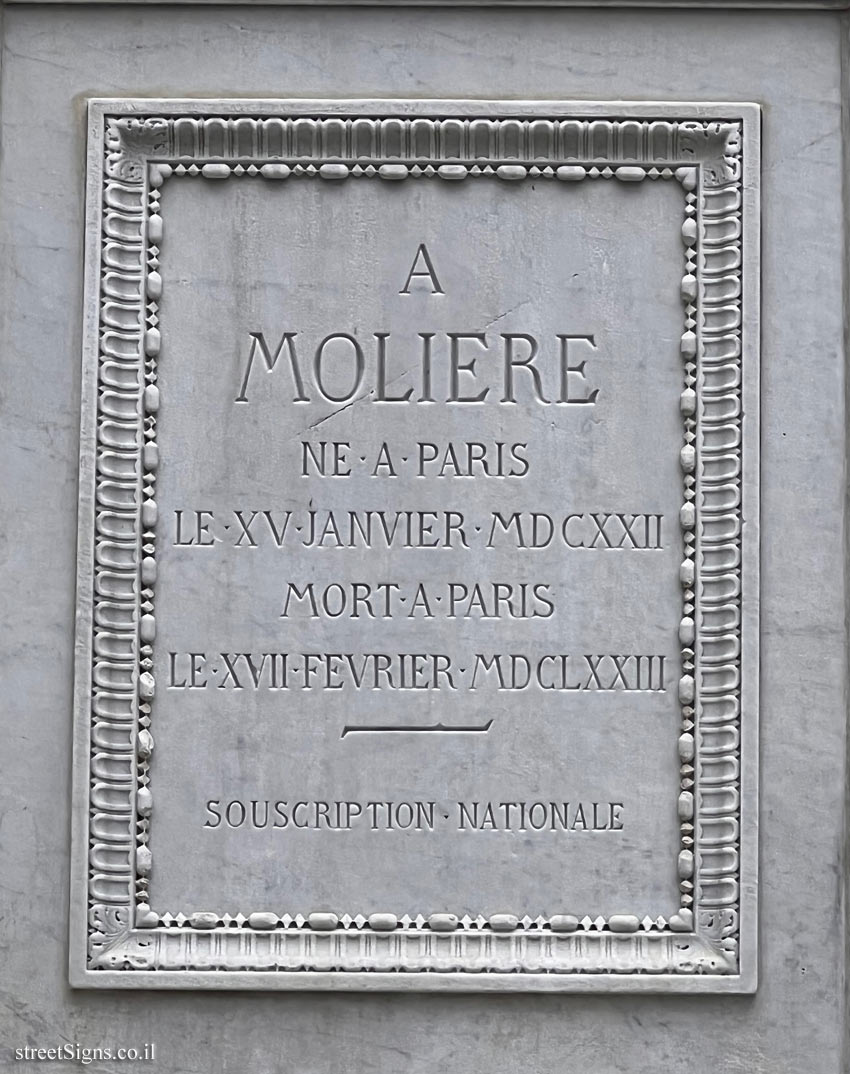 Paris - Fontaine Molière