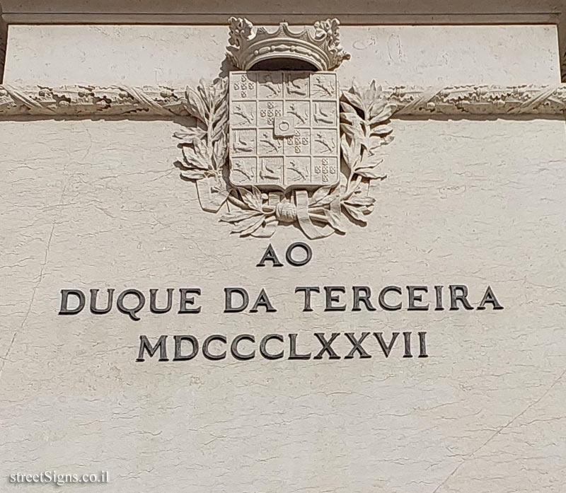 Lisbon - The Duke of Terceira statue