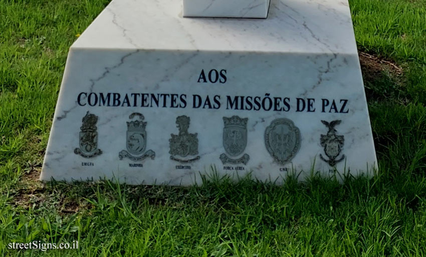 Lisbon - Monument to the peace mission fighters