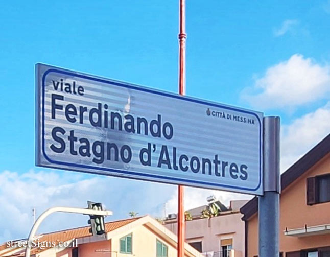 Messina (Sicily) - Ferdinando Stagno d’Alcontres Avenue