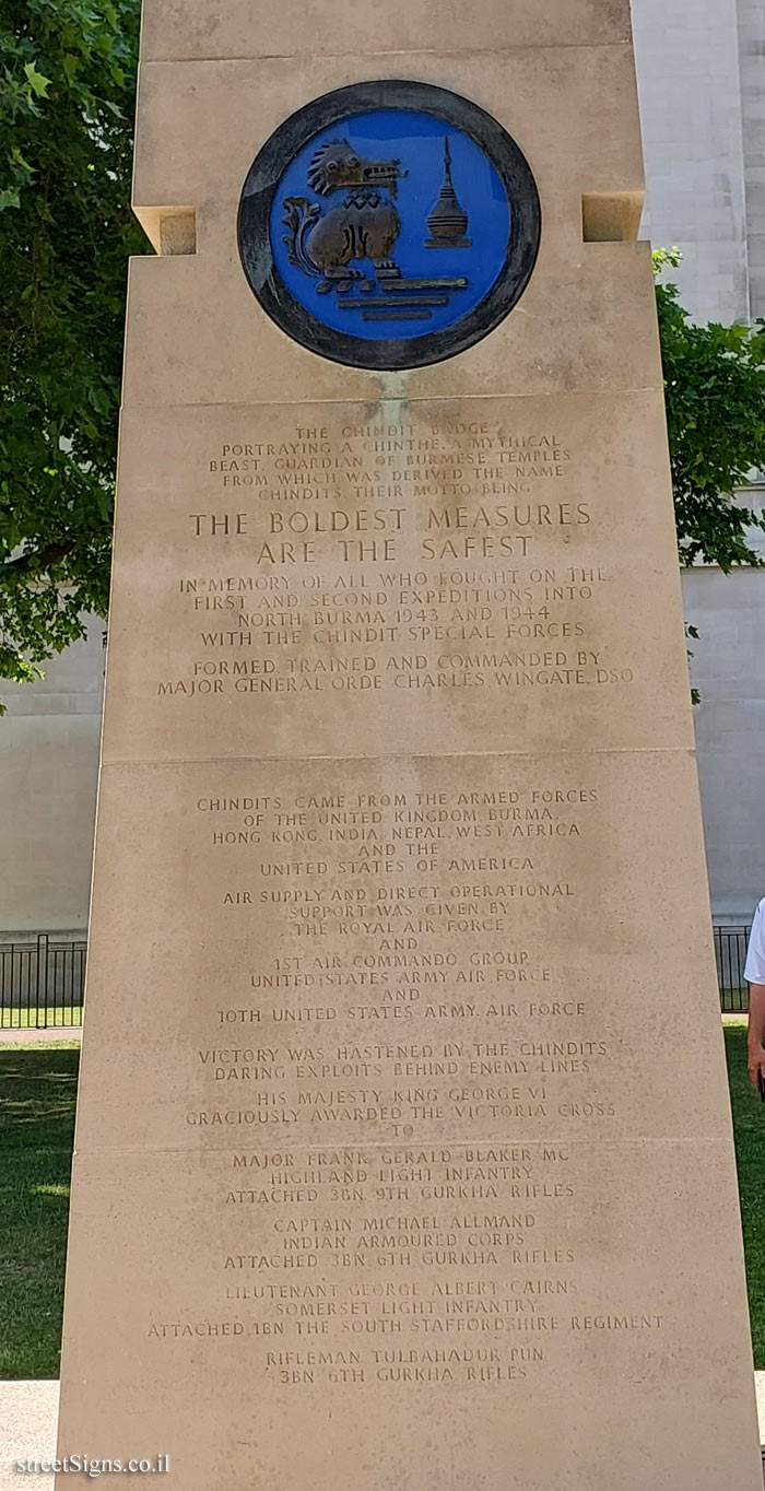 London - Chindit Memorial