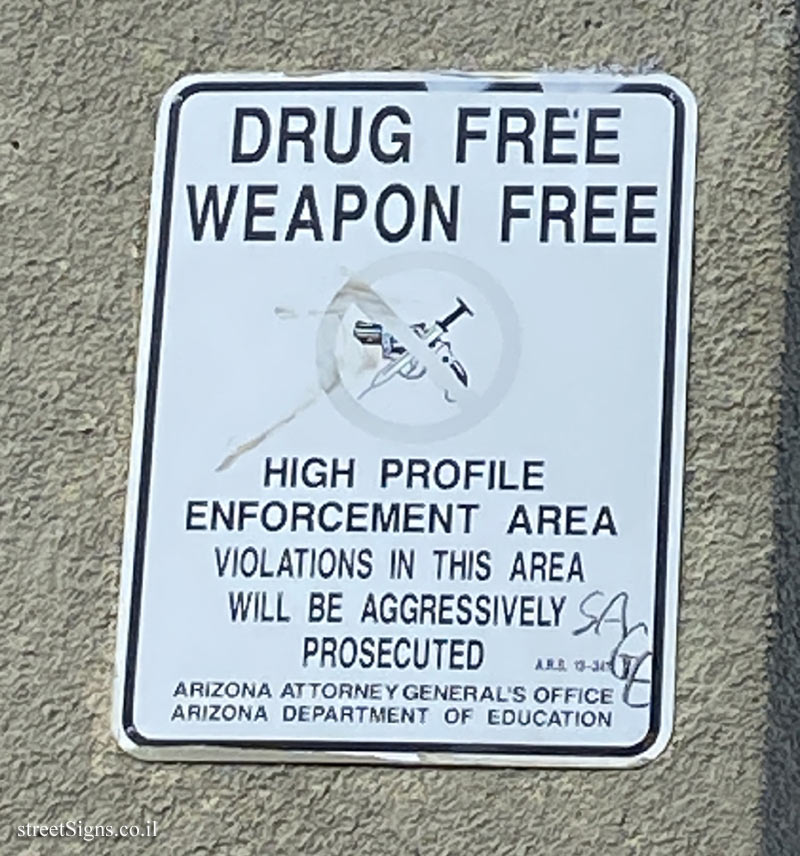 Tucson - a gun and drug free zone