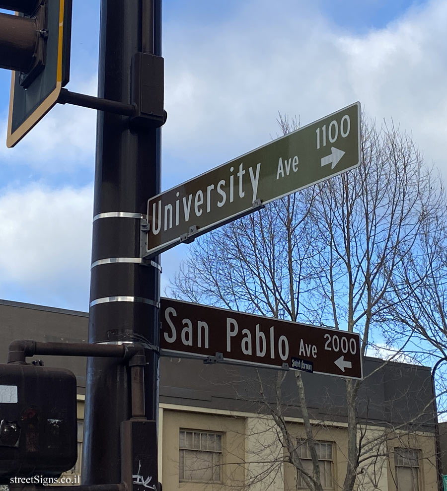 Berkeley - University and San Pablo avenues Junction