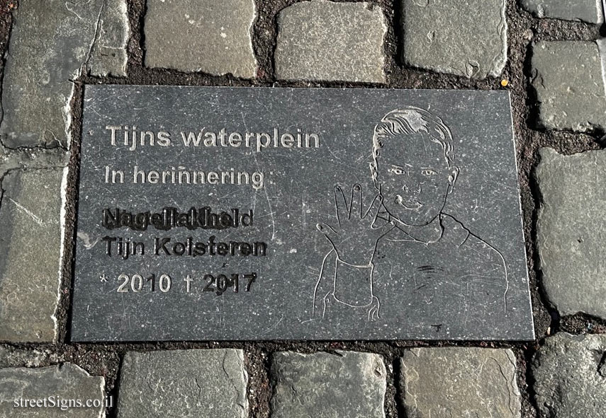 Breda - the fountain named after Tijn Kolsteren