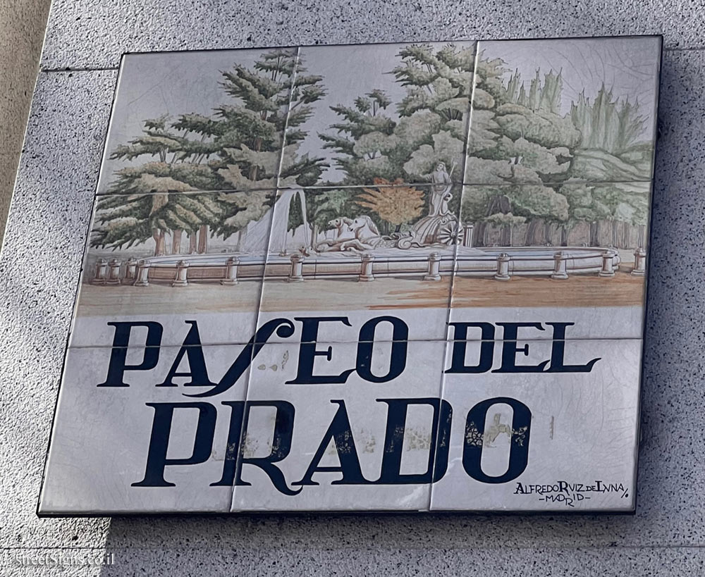 Madrid - The Prado Boulevard