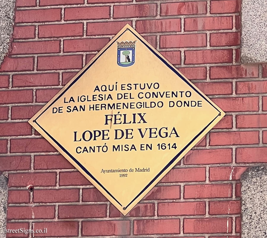 Madrid - the church that playwright Lope de Vega joined