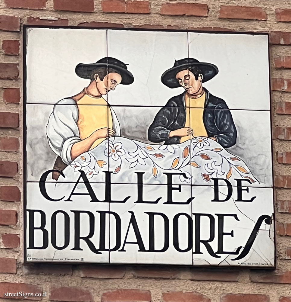Madrid - Bordadores Street