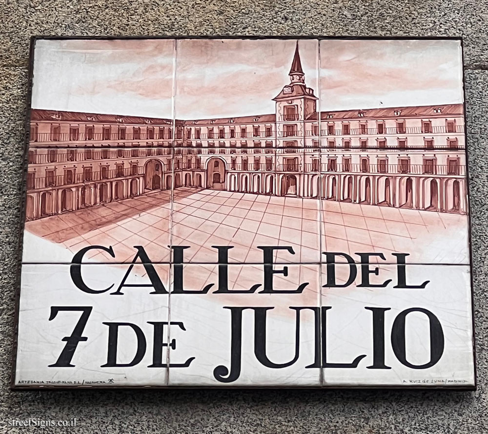 Madrid - July 7 Street