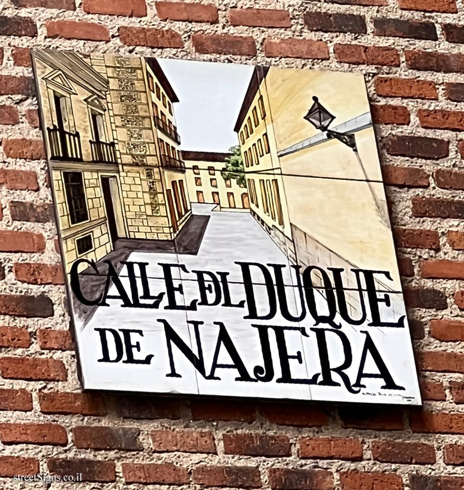 Madrid -  Duque de Nájera Street