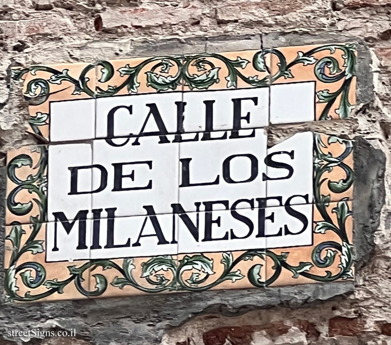 Madrid -  Milaneses Street