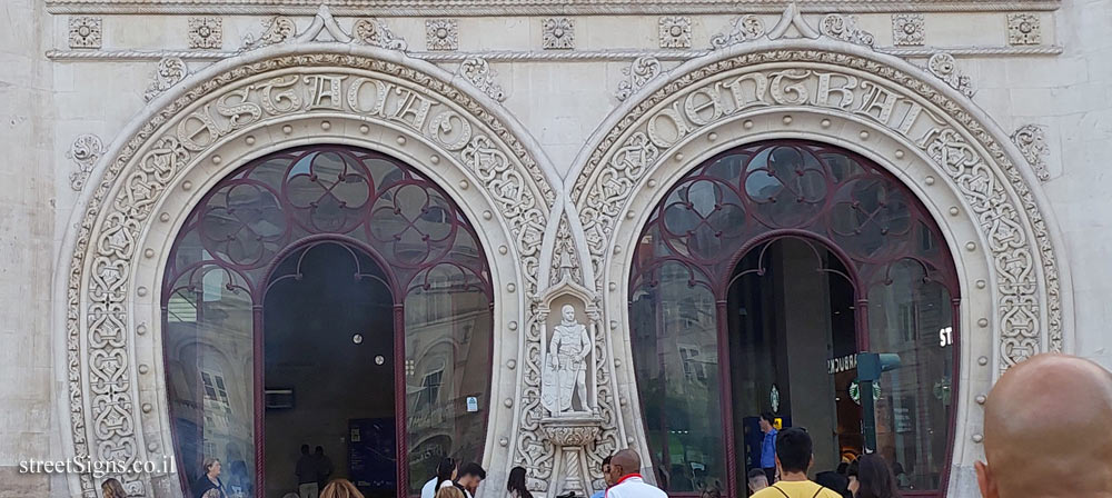 Lisbon - Rossio railway station