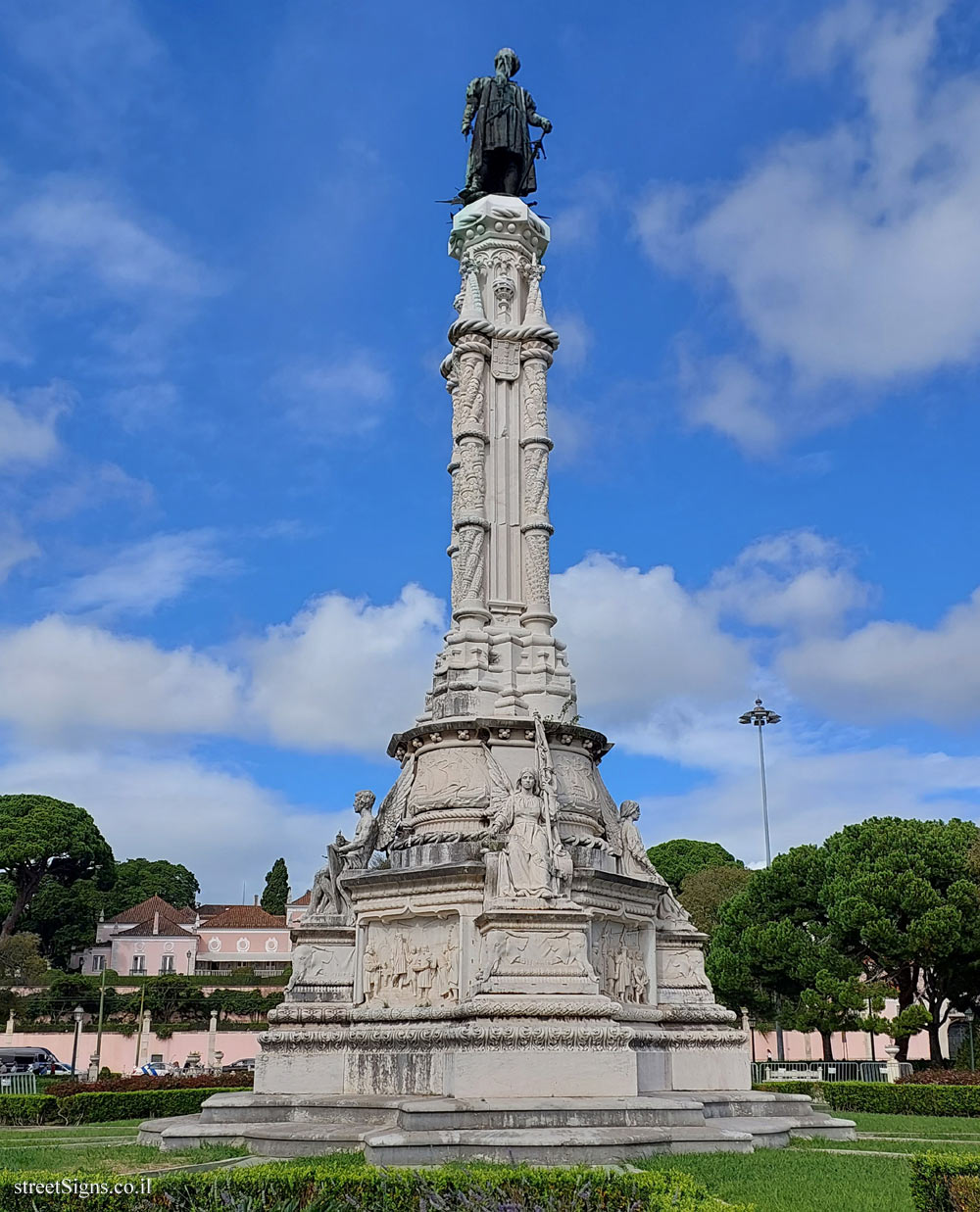 Lisbon - Monument commemorating Afonso de Albuquerque