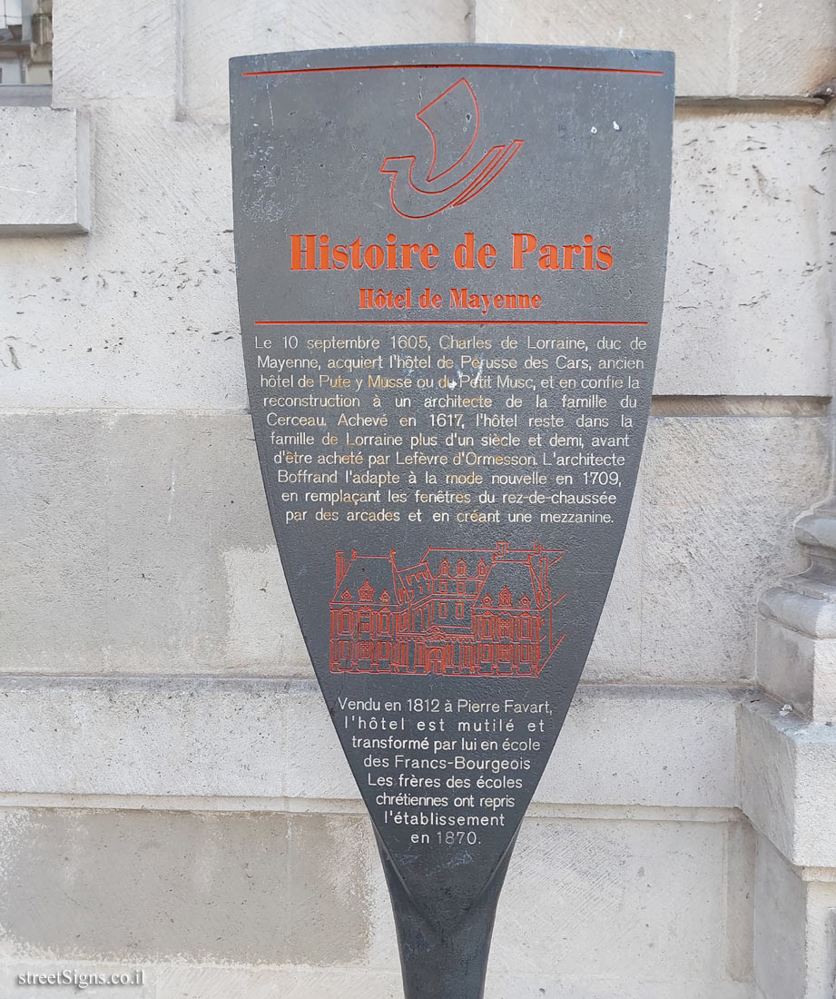 Paris - History of Paris - Hotel de Mayenne