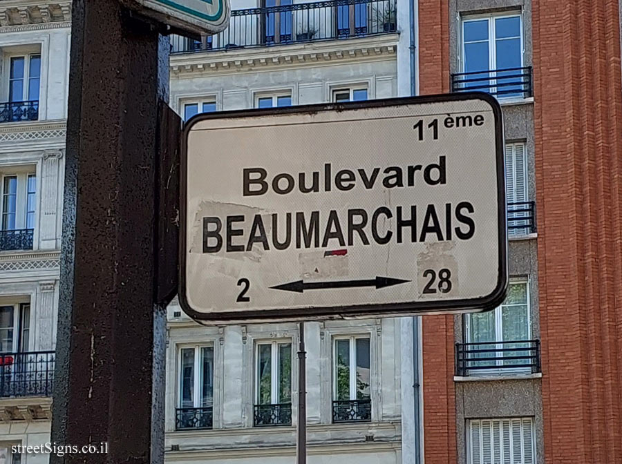 Paris - Boulevard Beaumarchais