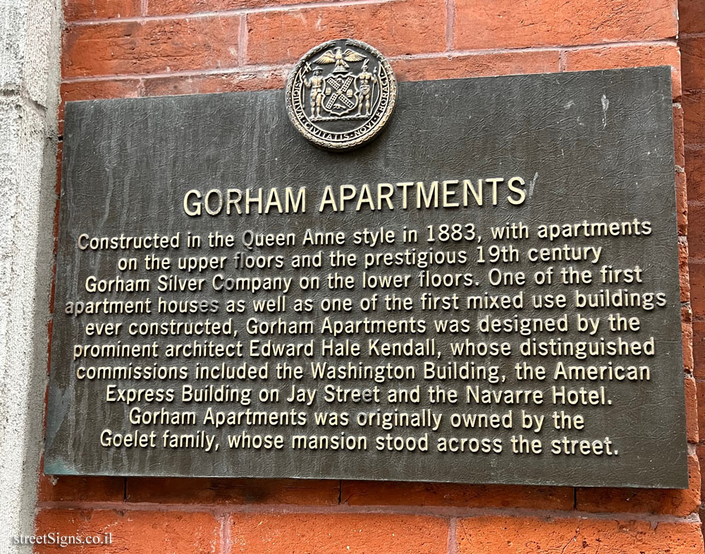 New York - Gorham Apartments