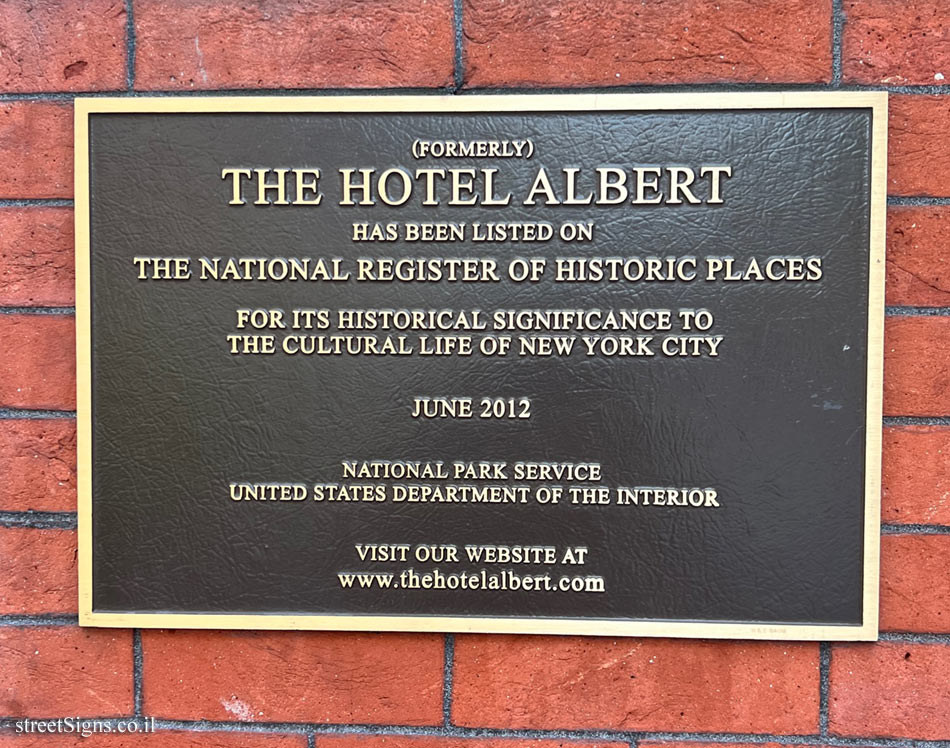 New York - Albert Hotel