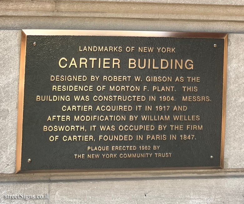 New York - Cartier Building