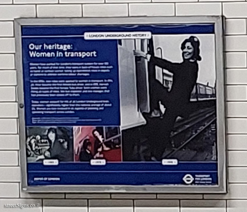 London - London Underground History - Our heritage: Women in transport