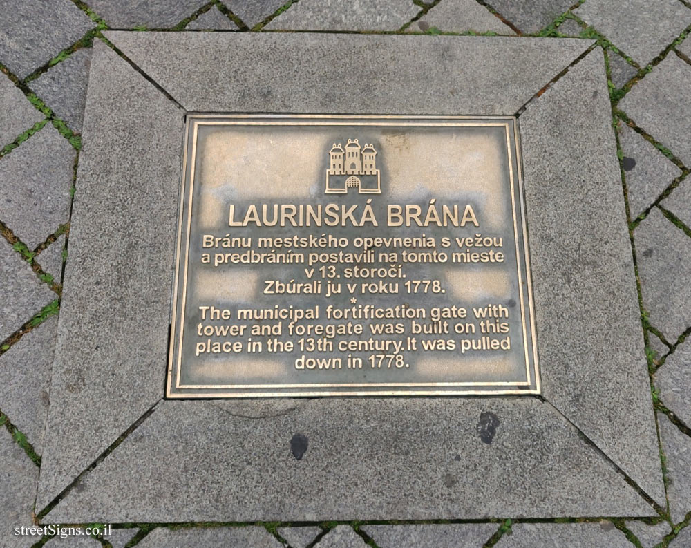 Bratislava - Laurinc Gate