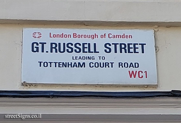 London - Great Russell St