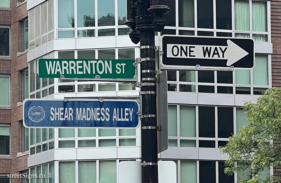 Boston - Shear Madness Alley