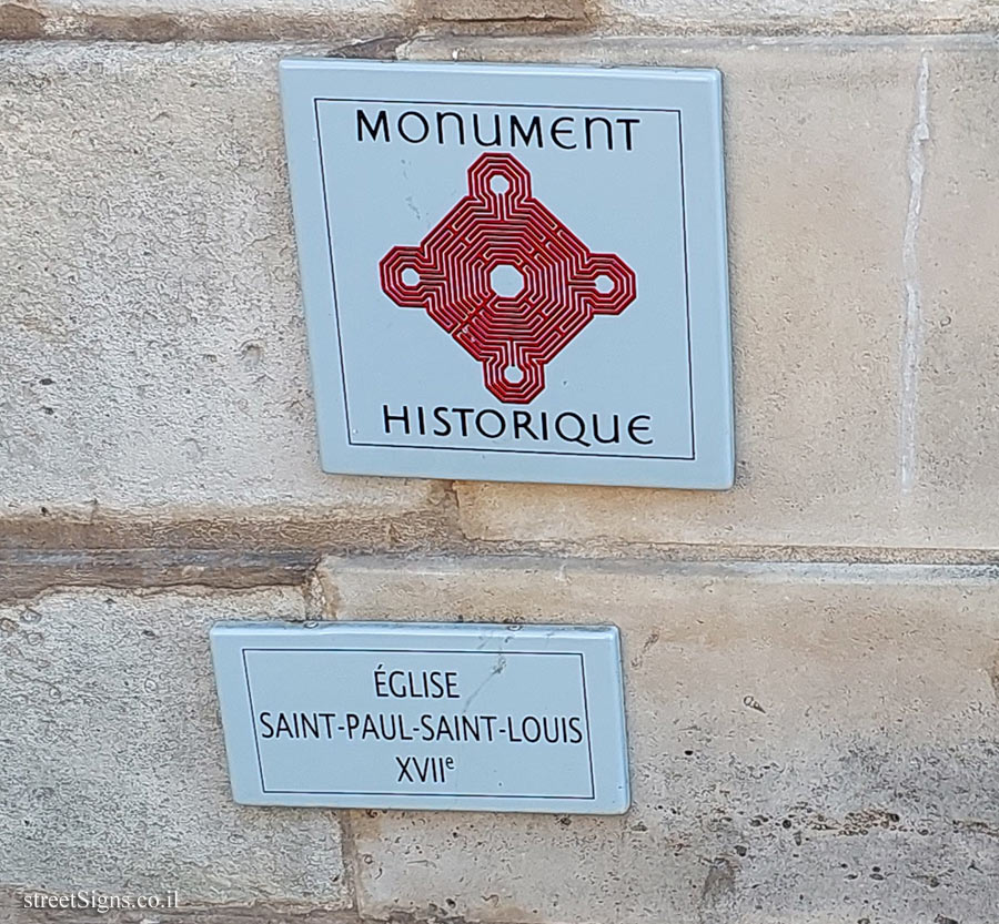 Paris - Church of Saint-Paul-Saint-Louis