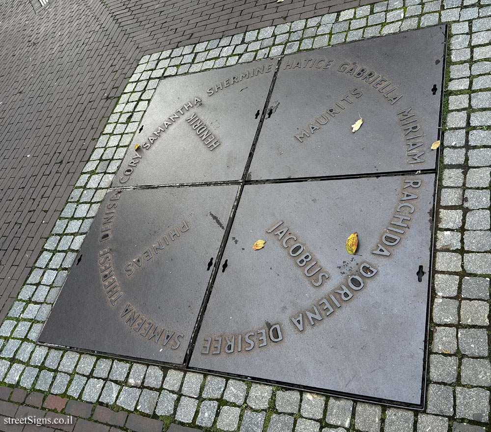 Schiedam - Names on the sidewalk (2)