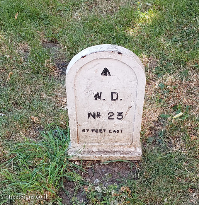 London - Point No. 23 in The Tower Liberty boundary markers