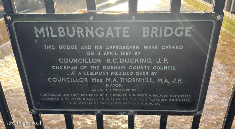 Durham - Milburngate Bridge