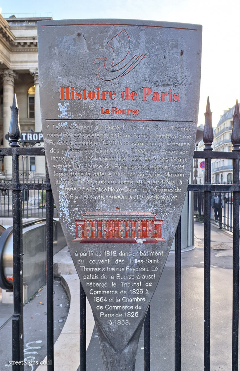 Paris - History of Paris - The Stock Exchange