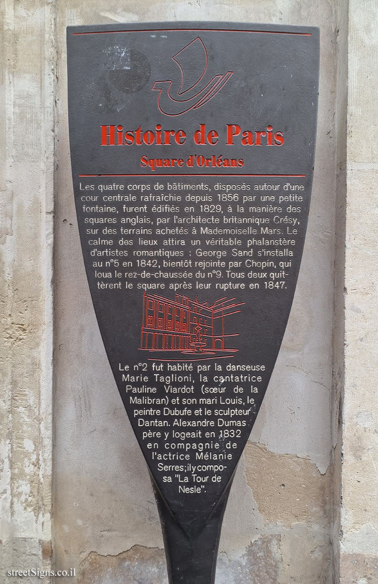 Paris - History of Paris - Orleans Square