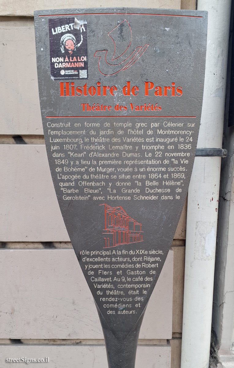 Paris - History of Paris - Variety Theater