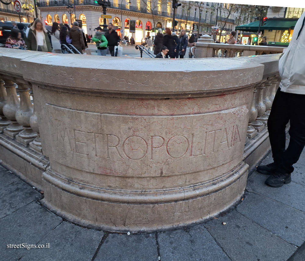 Paris - Opera Metro Station