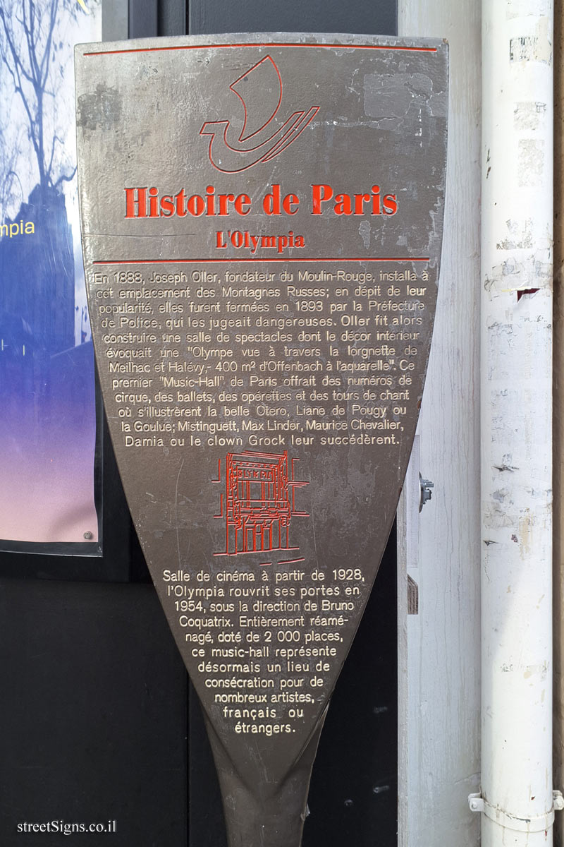 Paris - History of Paris - Olympia