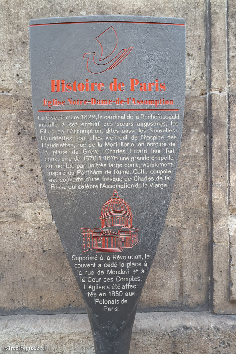 Paris - History of Paris - Church of Our Lady of the Assumption