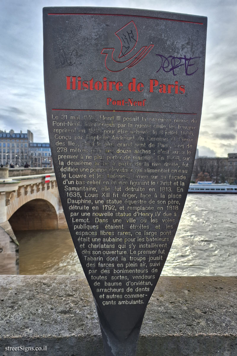 Paris - History of Paris - Pont Neuf