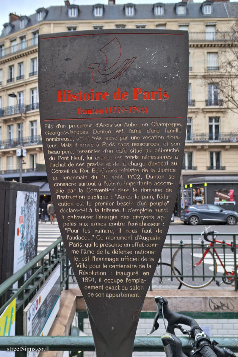 Paris - History of Paris - Danton