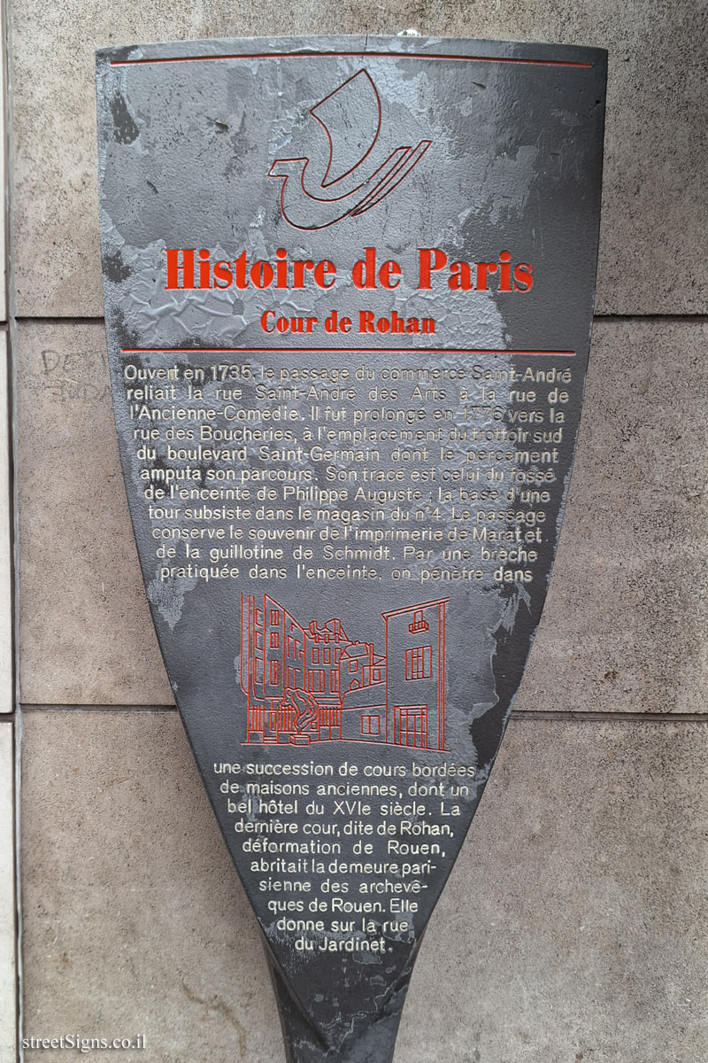 Paris - History of Paris - Cour de Rohan