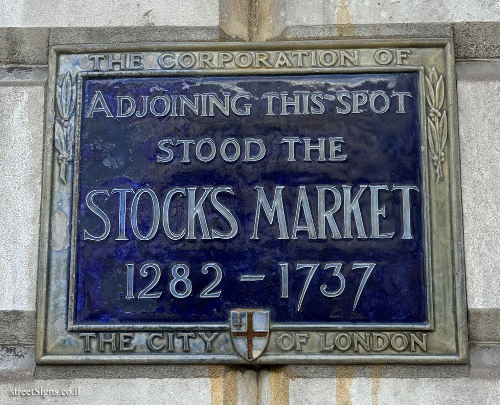London - The place where the London Stocks Market was
