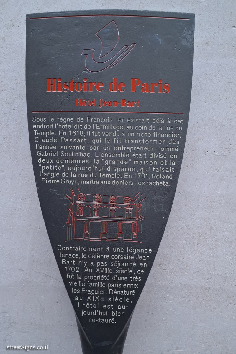 Paris - History of Paris - The house of Jean Bart