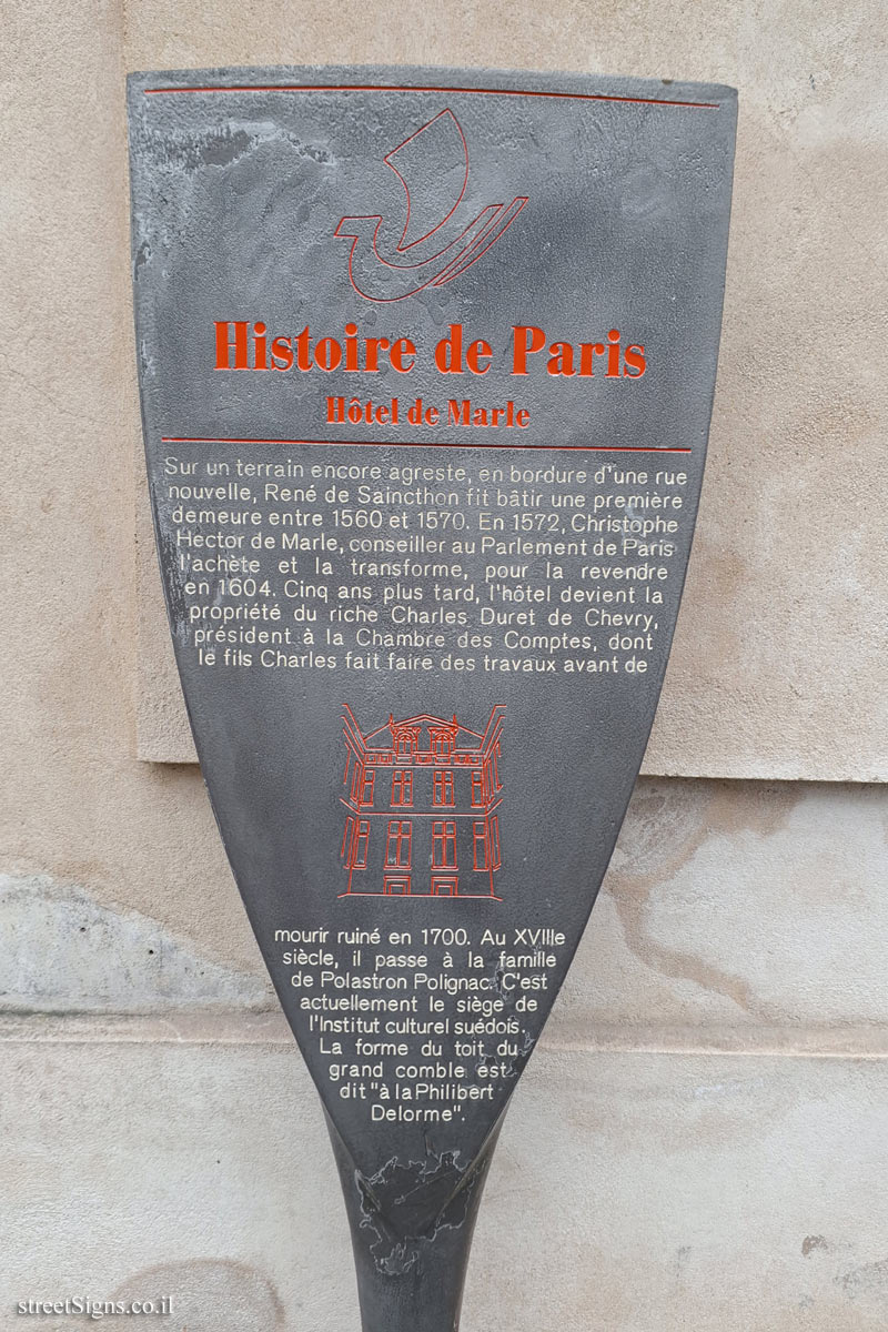 Paris - History of Paris - Marle House