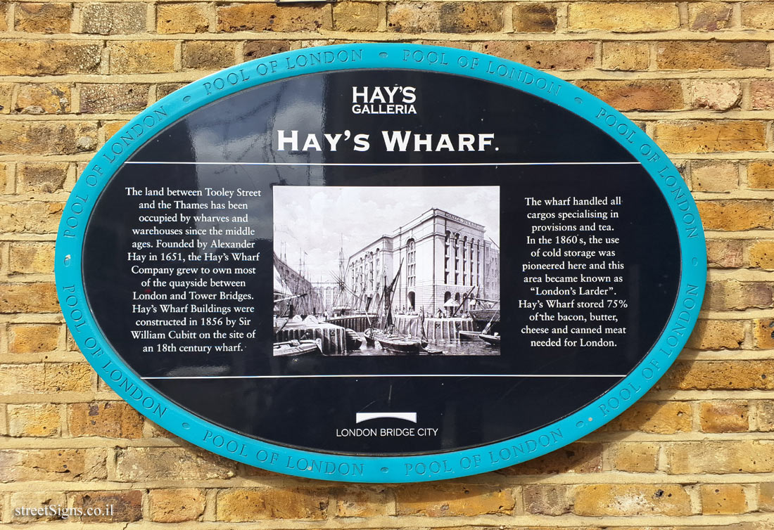 London - Hay’s Wharf