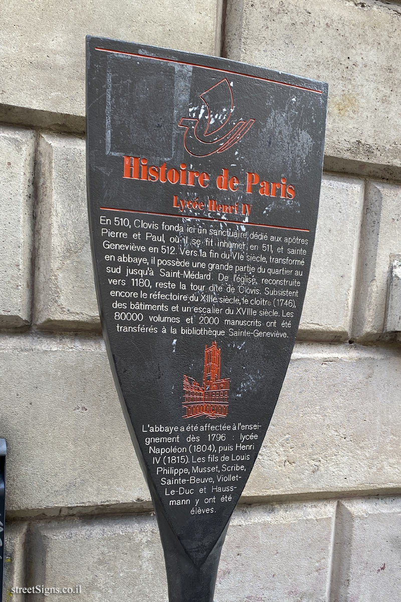 Paris - History of Paris - Henri IV High School