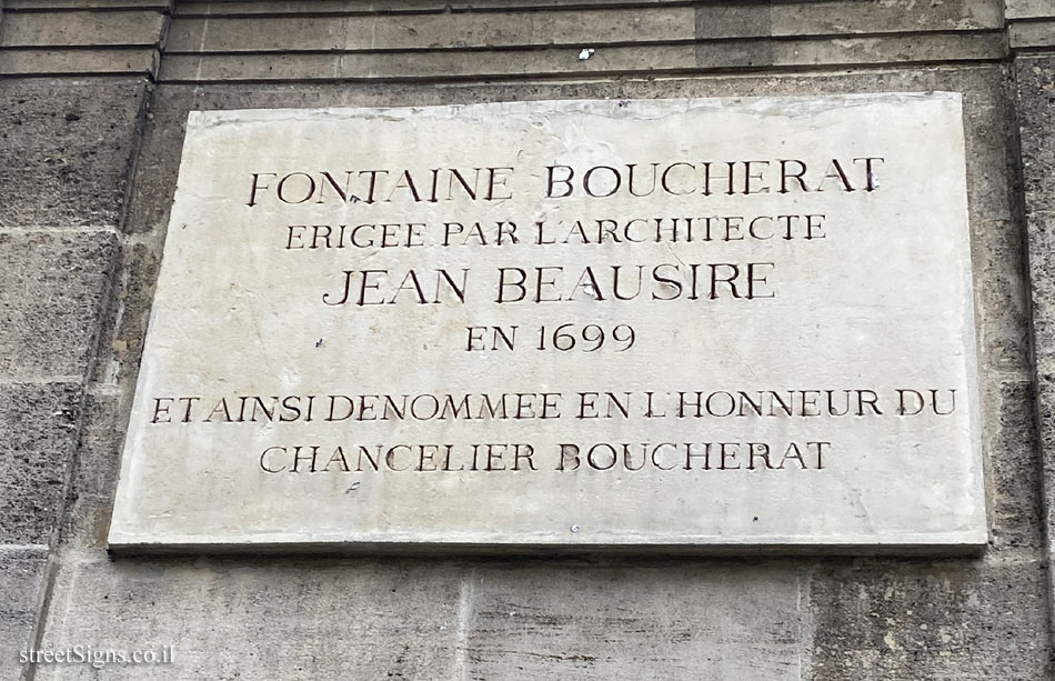 Paris - Boucherat Fountain