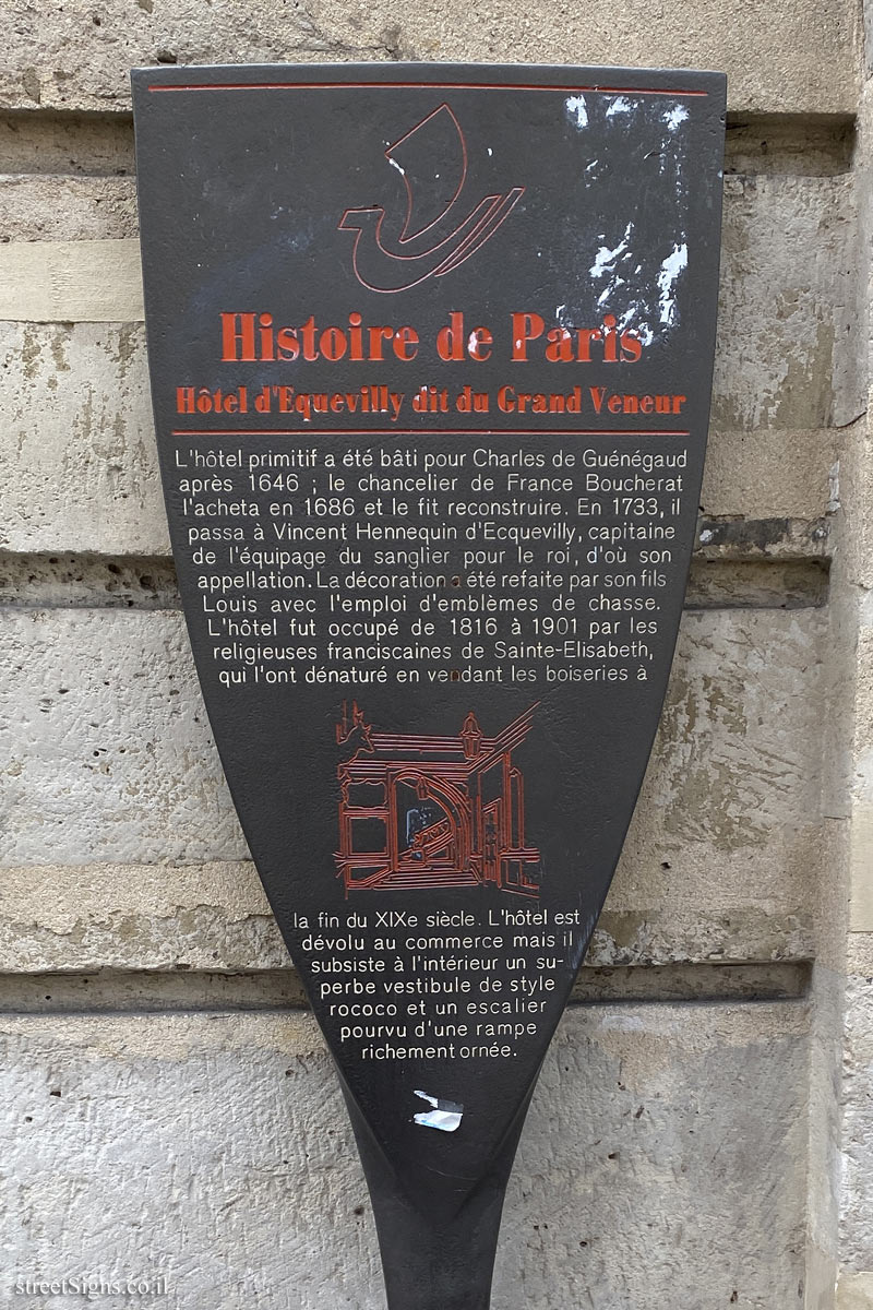 Paris - History of Paris - The house of Ecquevilly