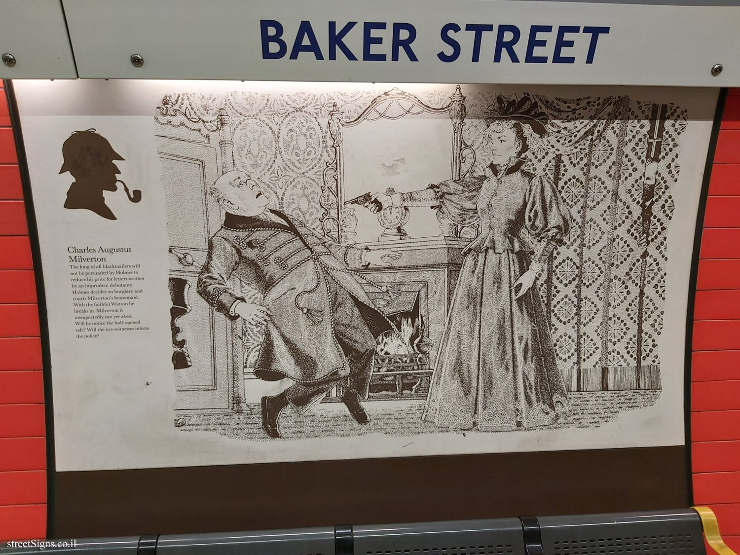 London - Baker Street Subway Station - Interior of the station (5)